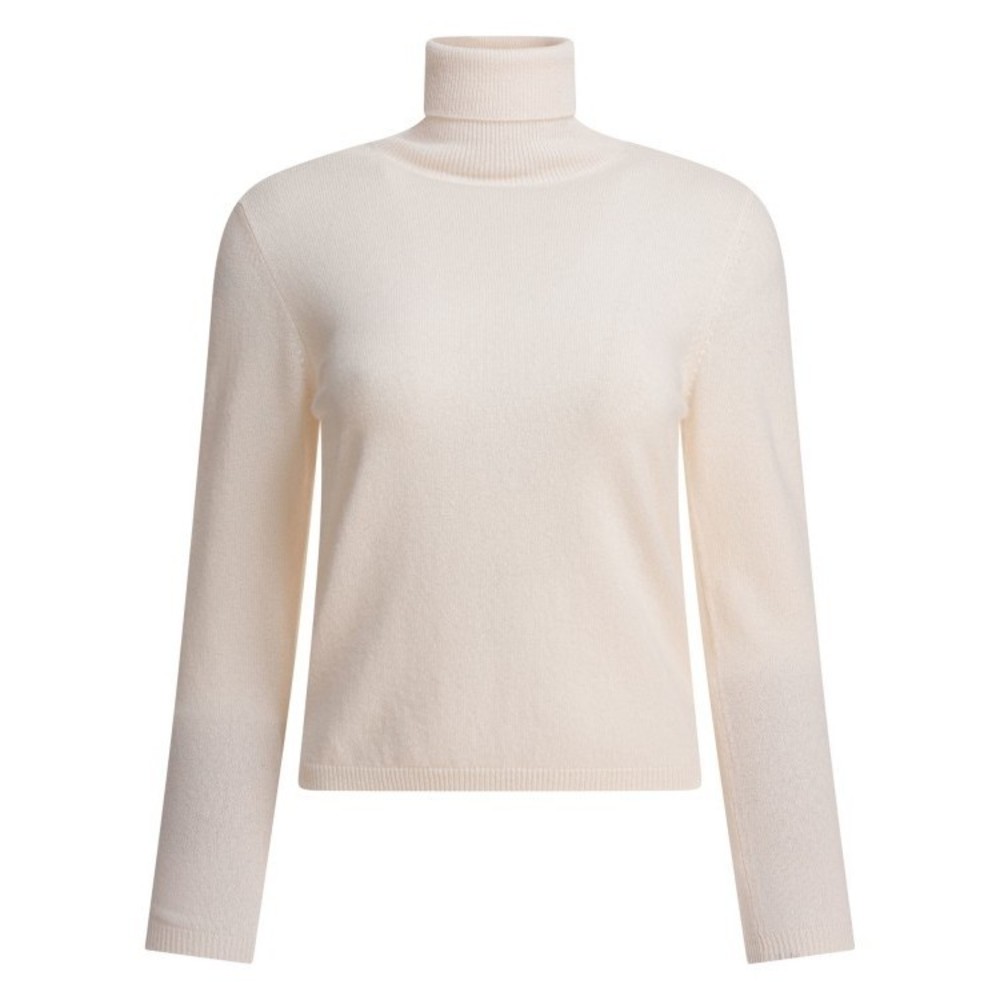 Kangra Cashmere Turtleneck Sweater With Cropped Hem - NWT